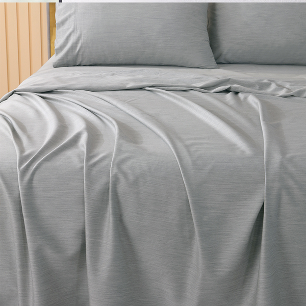 Activated Charcoal Infused Bamboo Cotton Sheet Set Pure Zone