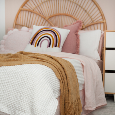 Scandi Minimalist Bedroom Styling