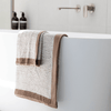 Broadway Cotton Towels in Stone