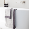 Broadway Cotton Towels in Grey