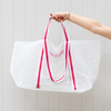 White with Pink and Red Handle