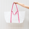 White with Pink and Red Handle