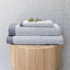 Broadway Cotton Towels in Grey