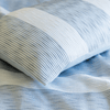 Loome Quilt Cover Set in Light Blue Tones