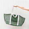 Oversized Beach Tote in Olive