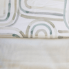 Organic Bamboo Printed Quilt Cover Set in Luna Mist