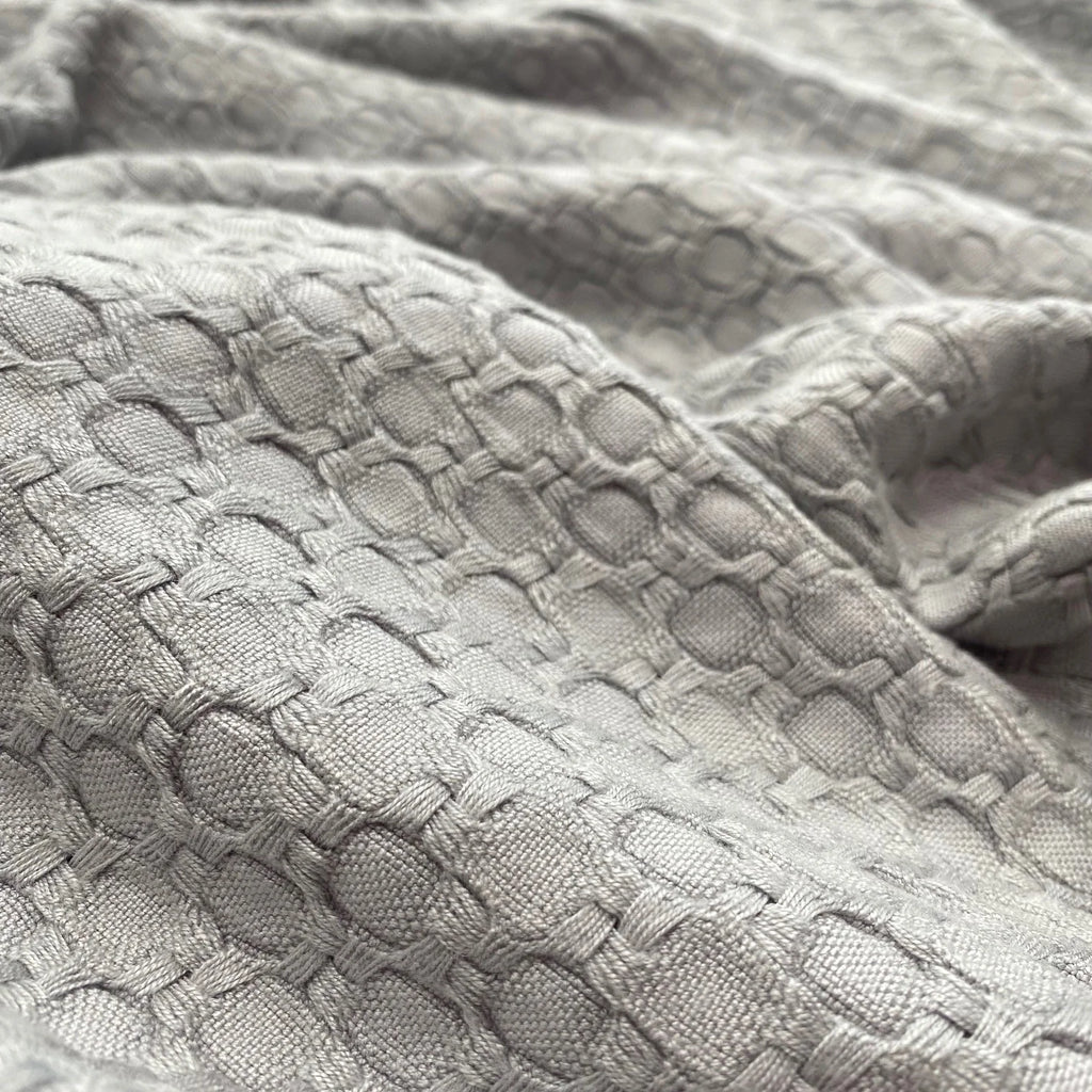 Bamboo Waffle Blanket - Grey