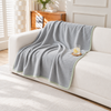 Bamboo Jersey Blanket in Blue