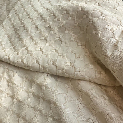 Bamboo Waffle Blanket - Cream