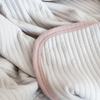 Bamboo Cotton Jersey Blanket in Grey