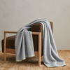 Bamboo Jersey Blanket in Blue