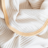 Bamboo Cotton Jersey Blanket in Oat