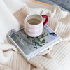 Bamboo Cotton Jersey Blanket in Oat