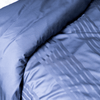 Organic Bamboo Tayla Stripe Quilt Cover Set in Indigo