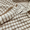 Checked Kitchen Towels in Stone