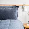 Checkered Plush Coverlet Set