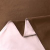Vintage Cotton Quilt Cover Set in Chocolate and Soft Pink