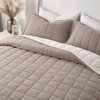Corduroy Coverlet Set in Stone