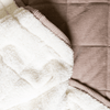 Corduroy Quilted Coverlet Set