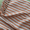 Somers Stripe Cotton Throw in Pink and Orange Stripe