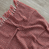 Empire Cotton Throw in Burnt Orange