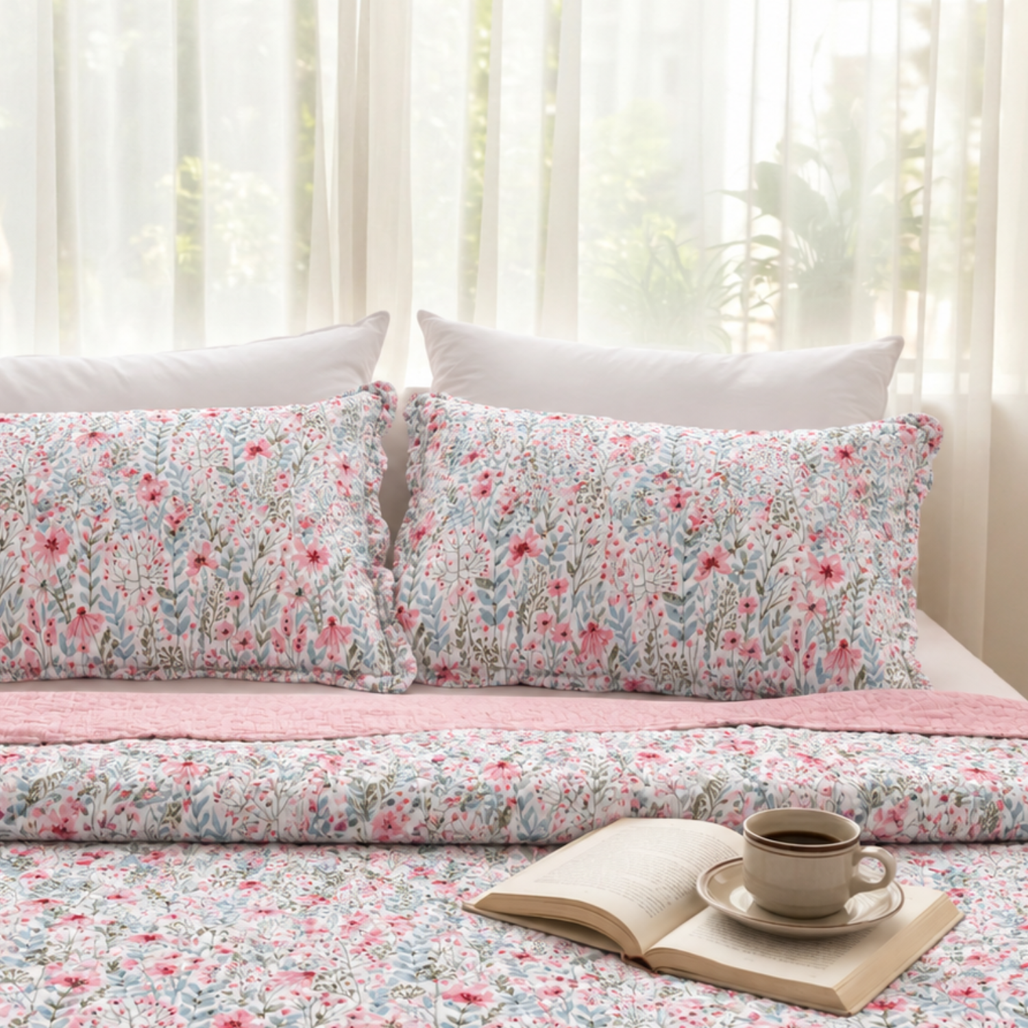Garden Breeze Coverlet Set
