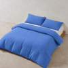 Hiline Cotton Waffle Quilt Cover Set - Super King Size