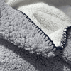 Hudson Sherpa Blanket in Grey