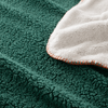 Hudson Sherpa Blanket in Moss