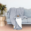 Hudson Blanket in Grey