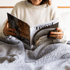 Hudson Blanket in Grey