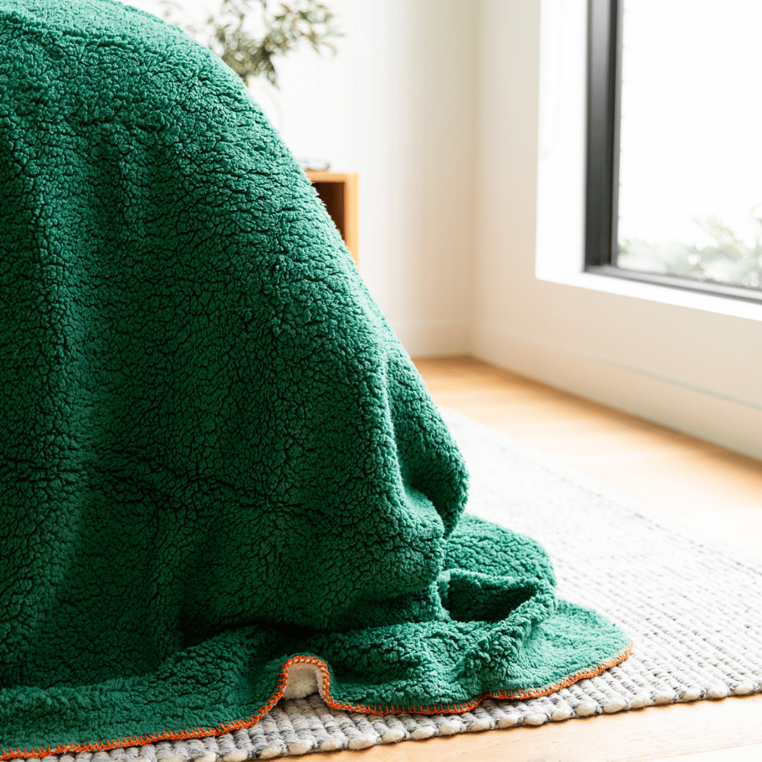 Hudson Blanket in Moss