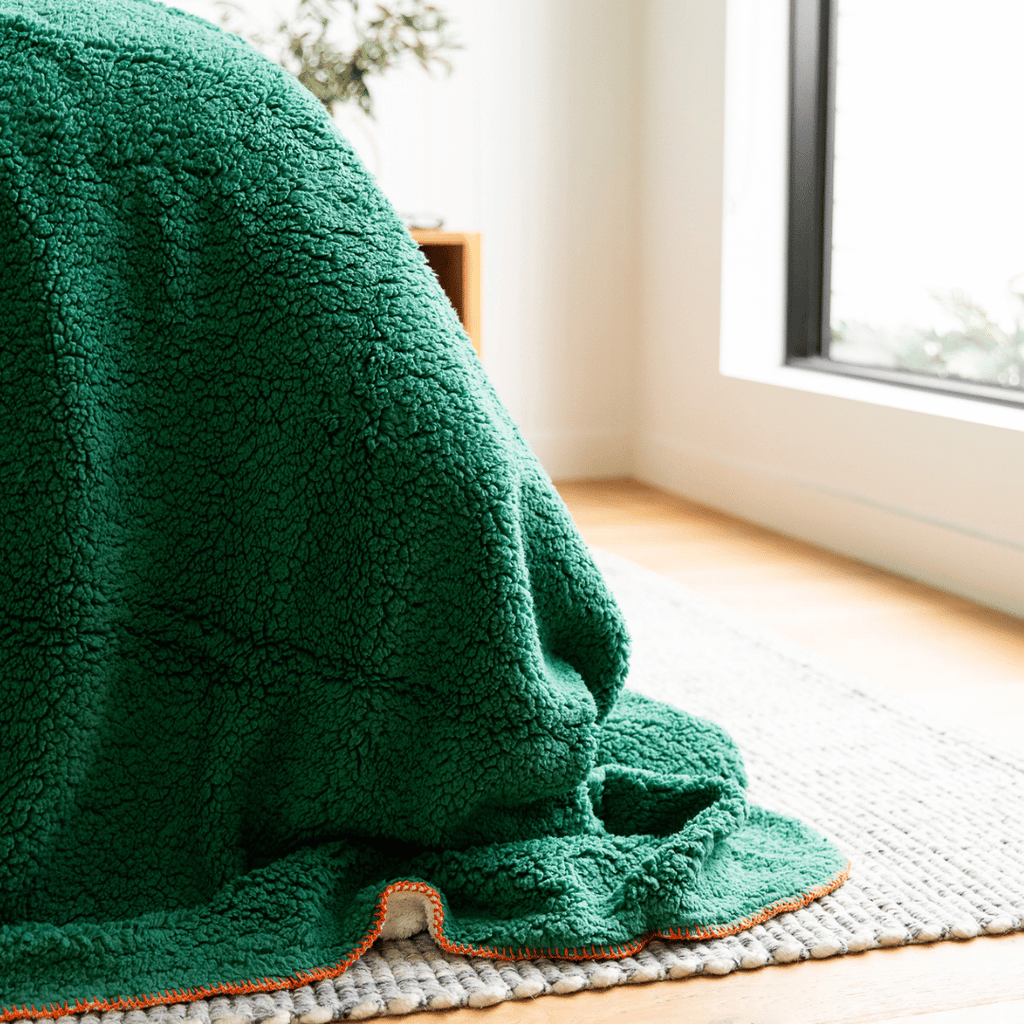 Hudson Blanket in Moss