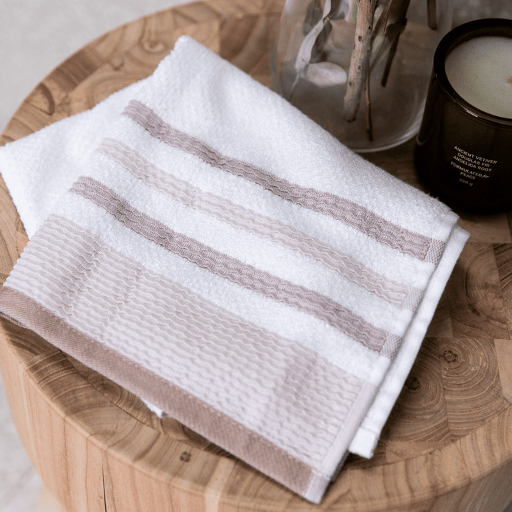 Bamboo Linear Stripe Towel