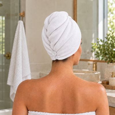 Quick Drying Microfibre Hair Wrap 