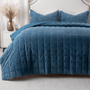 Moonlight Velvet Coverlet Set