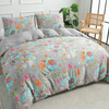 Organic Bamboo Printed Quilt Cover Set in Botanica
