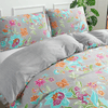 Organic Bamboo Printed Quilt Cover Set in Botanica