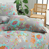 Organic Bamboo Printed Quilt Cover Set in Botanica