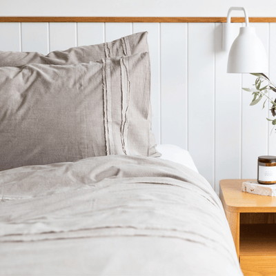 Pintuck Quilt Cover Set