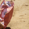 Poppy Sand Free Waffle Towel