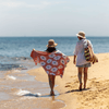 Poppy Sand Free Waffle Towel