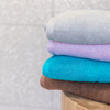 Premium Bamboo Towel Stack