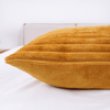Teddy Fleece Cushion in Mustard