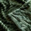 Teddy Fleece Blanket in Hunter Green