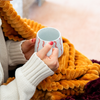 Teddy Fleece Blanket in Mustard