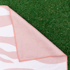 Zebra Waffle Sand Free Towel