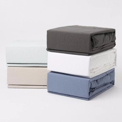 Vintage Cotton Fitted Sheets - Double Size