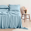 Bamboo Extra Deep Sheet Set - Arctic Blue