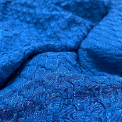 Bamboo Waffle Blanket - Navy